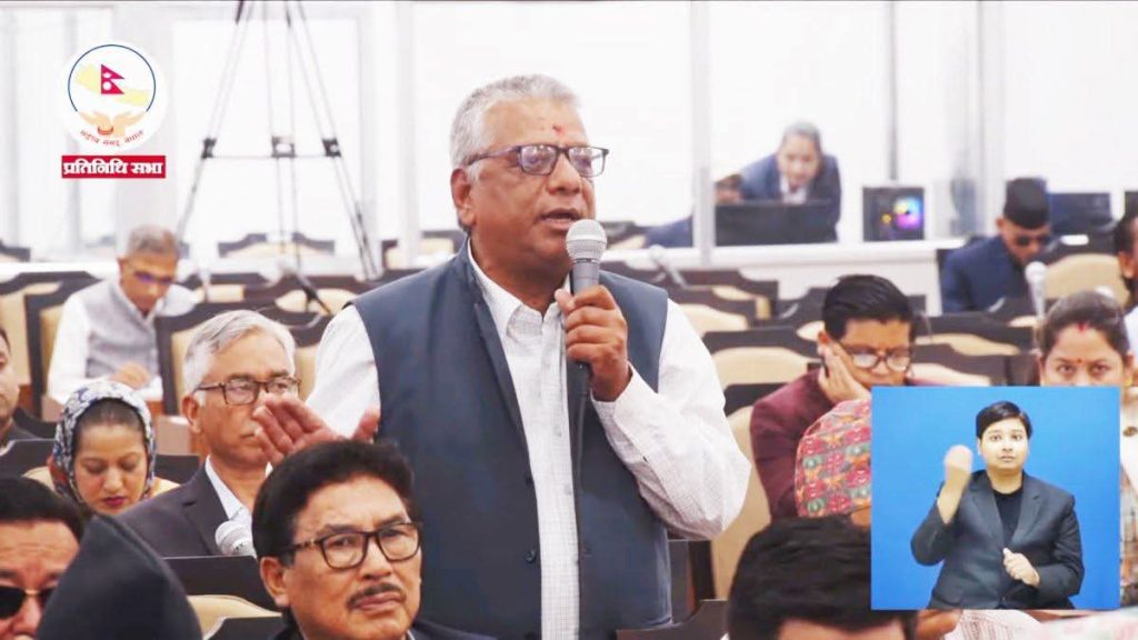 संसद् बैठकमै ढलेका सांसद भरत खड्कालाई वीर अस्पताल लगियो